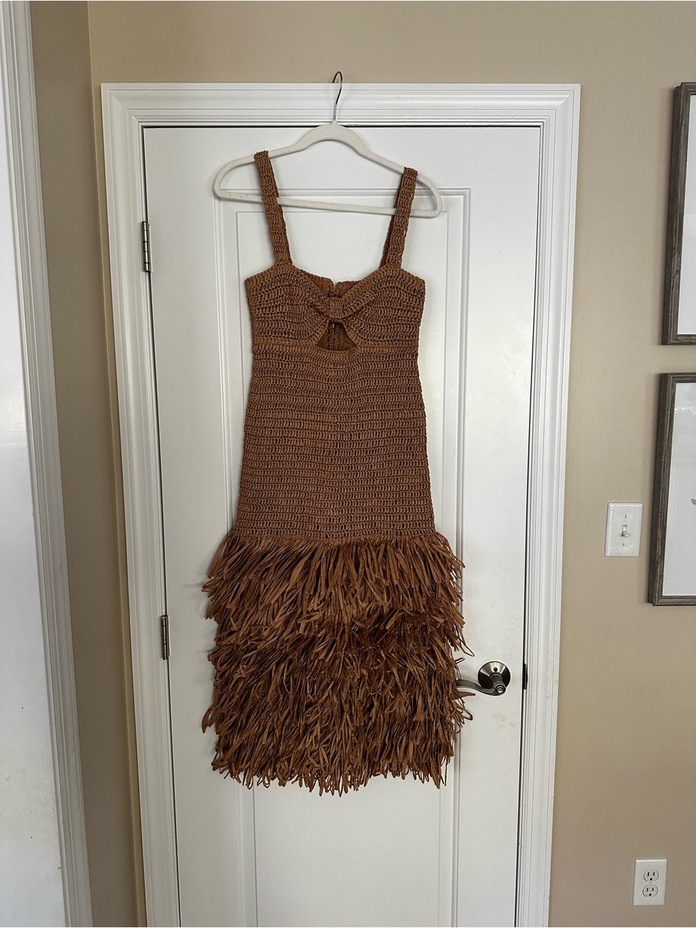 Farm Rio Ratfia Midi Dress - Picture 3 of 5